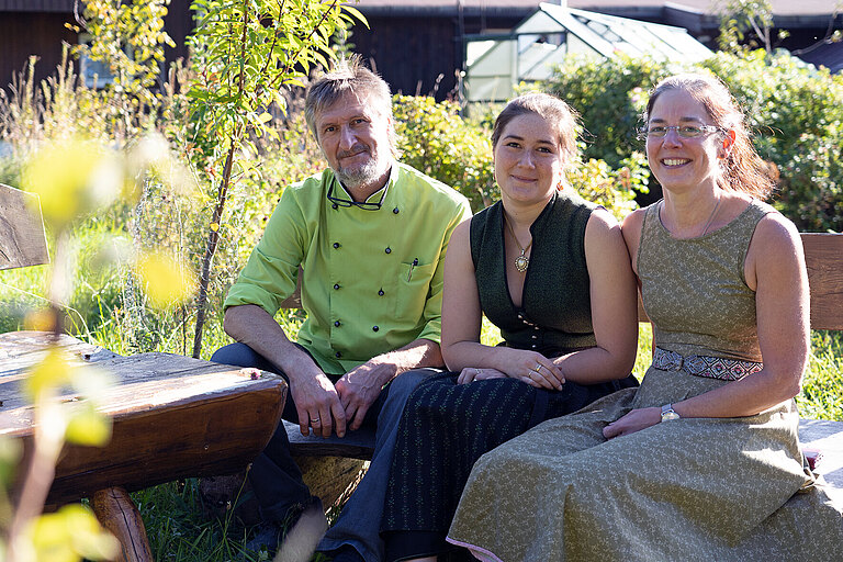 Lothar, Angela und Andrea Schwenken